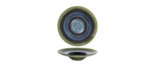 piatto fondo gourmet mauritius stoneware reactive color Ø cm 28 interno Ø cm 13,8 - piatto fondo gourmet