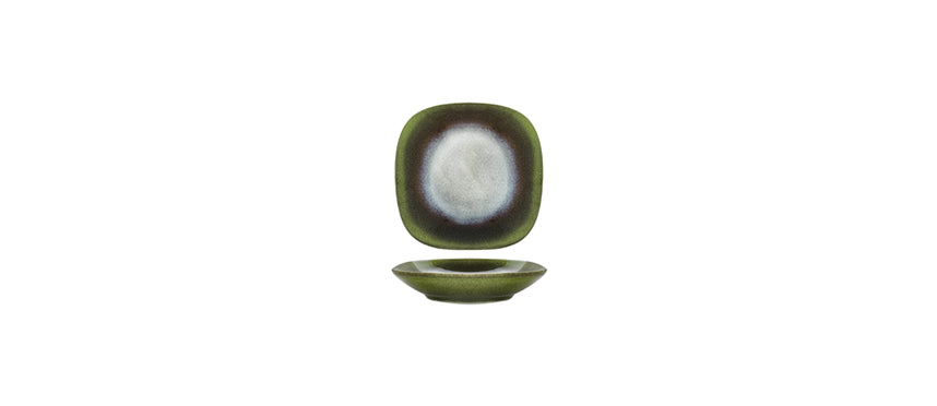 piattino quadrato mauritius stoneware reactive color cm 10x10 - articolo per la tavola