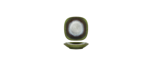 piattino quadrato mauritius stoneware reactive color cm 10x10 - articolo per la tavola