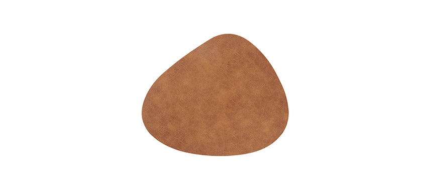 tovaglietta stone leather brown accessorio professionale per ristorazione professionale