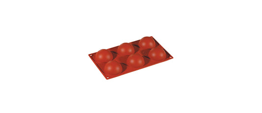 Stampo 6 Semisfere Ø cm 7 h 3,5 - stampo per pasticceria