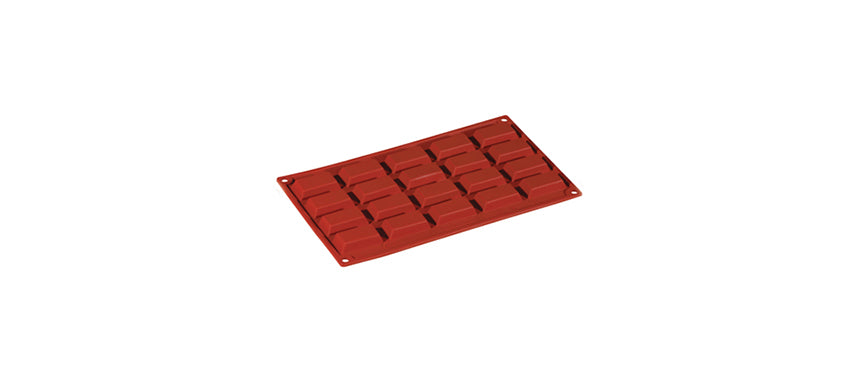Stampo 20 Mini Finanzieri cm 4,9x2,6 h 1,1 - stampo per pasticceria