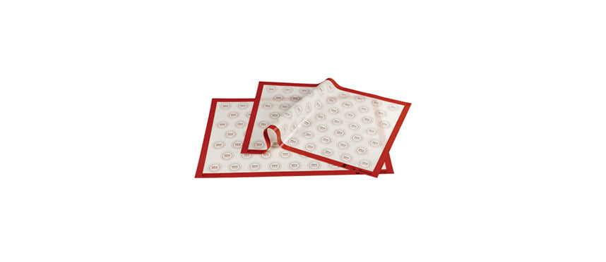 Stampo Macarons cm 58,5x38,5 - 60 forme Ø interno cm 3 Ø esterno cm 4 - stampo per pasticceria