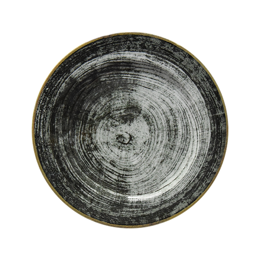 Piatto da portata black round siviglia ø 31x2,5h piatti