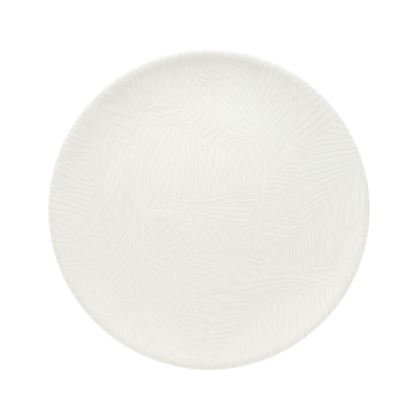 Piatto da portata breath bianco siviglia ø 31x2,5h piatti
