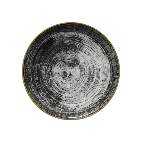 Piatto piano black round siviglia ø 28x2,5h piatti