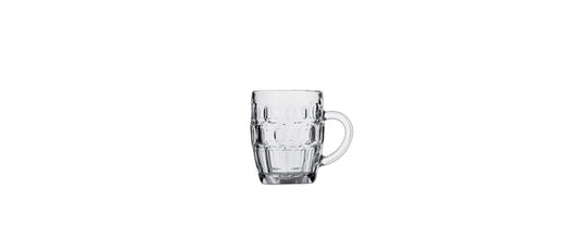 bicchiere birra con manico brit  56 cl  vetro professionale per ristoranti e bar