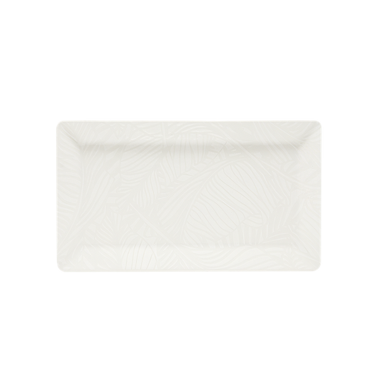 Piatto rettangolare kimi breath bianco cm 29x17,5 piatti