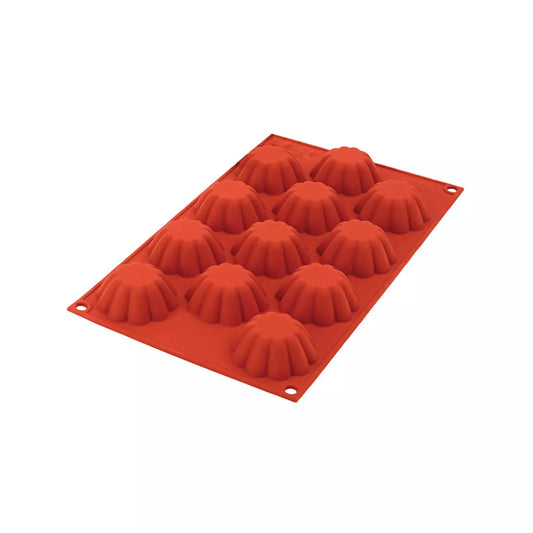 Stampo in silicone n.12 mini briochette ø58 h22 mm teglie e stampi silicone