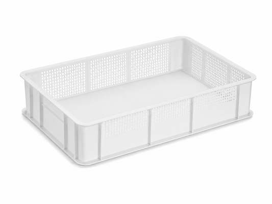 Cassetta service forata fondo pieno cm 40x30x10