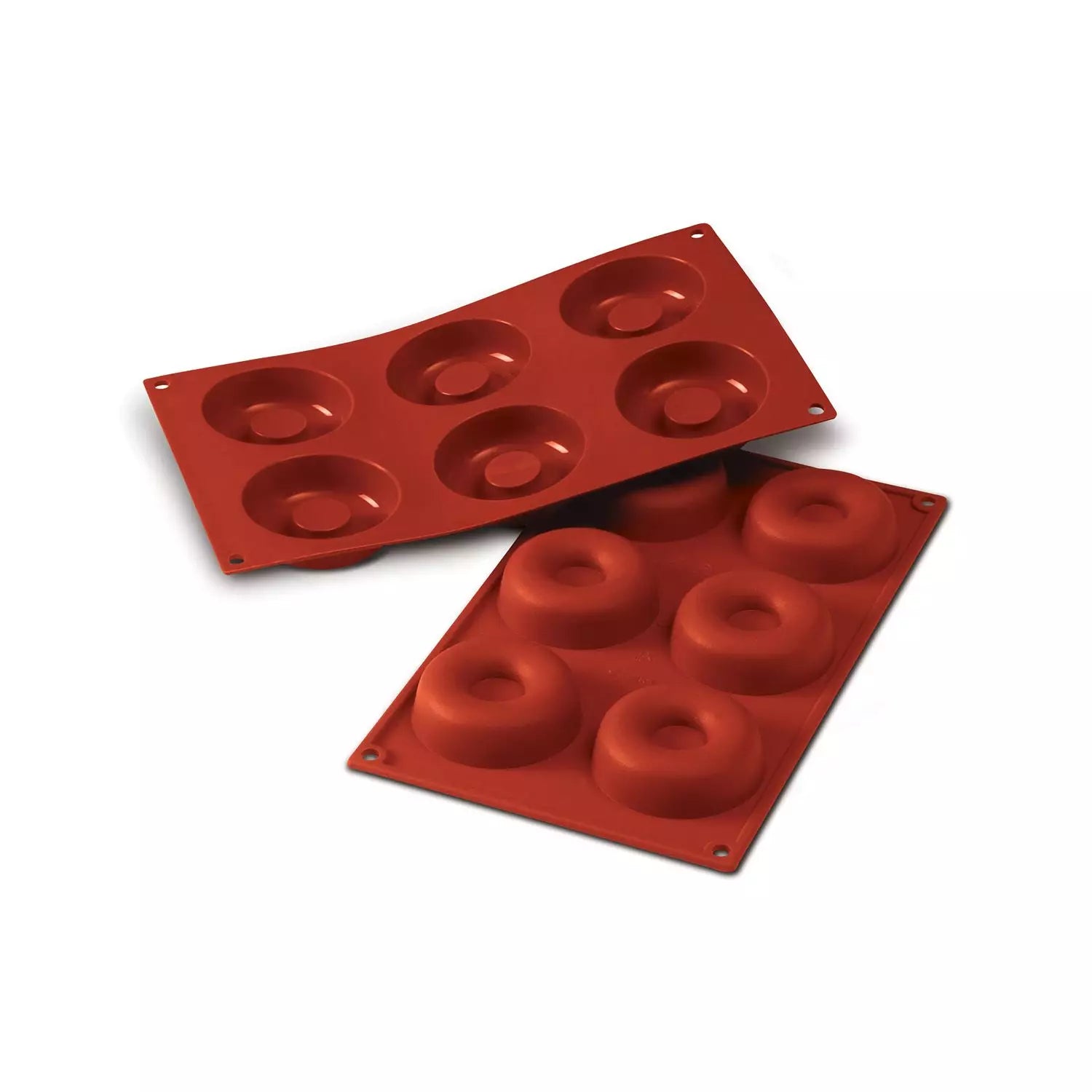 Stampo in silicone n.6 big savarin ø 72 h 23 mm teglie e stampi silicone