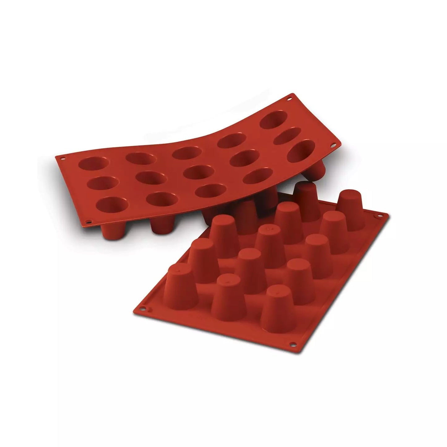 Stampo in silicone n.15 small babà ø 35 h 38 mm teglie e stampi silicone