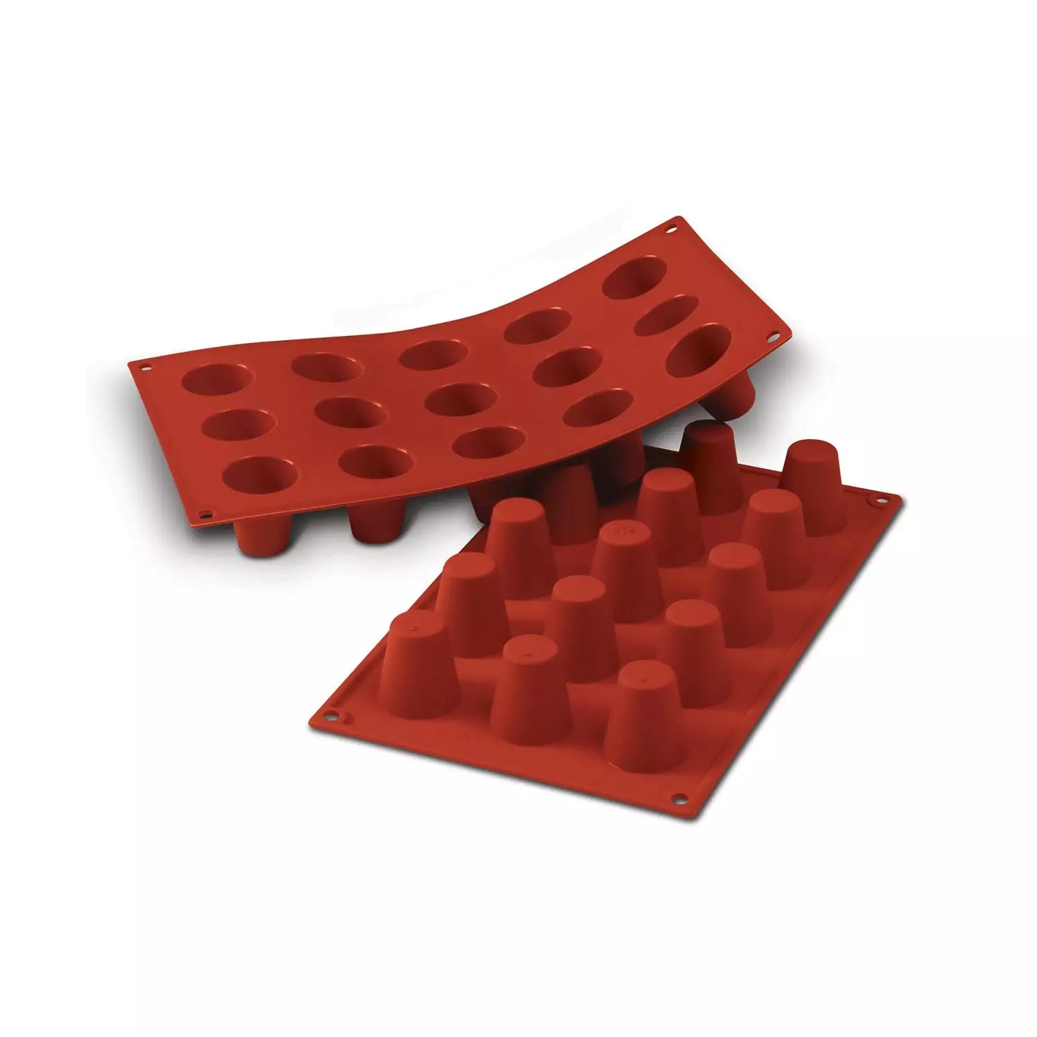 Stampo in silicone n.15 small babà ø 35 h 38 mm teglie e stampi silicone