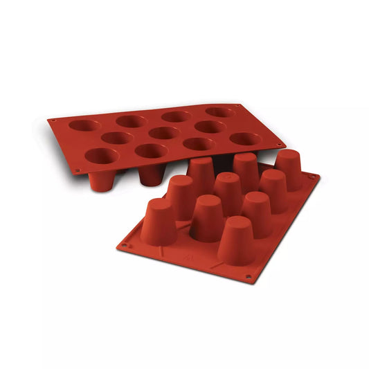 Stampo in silicone n.11 medium babà ø 45 h 48 mm teglie e stampi silicone