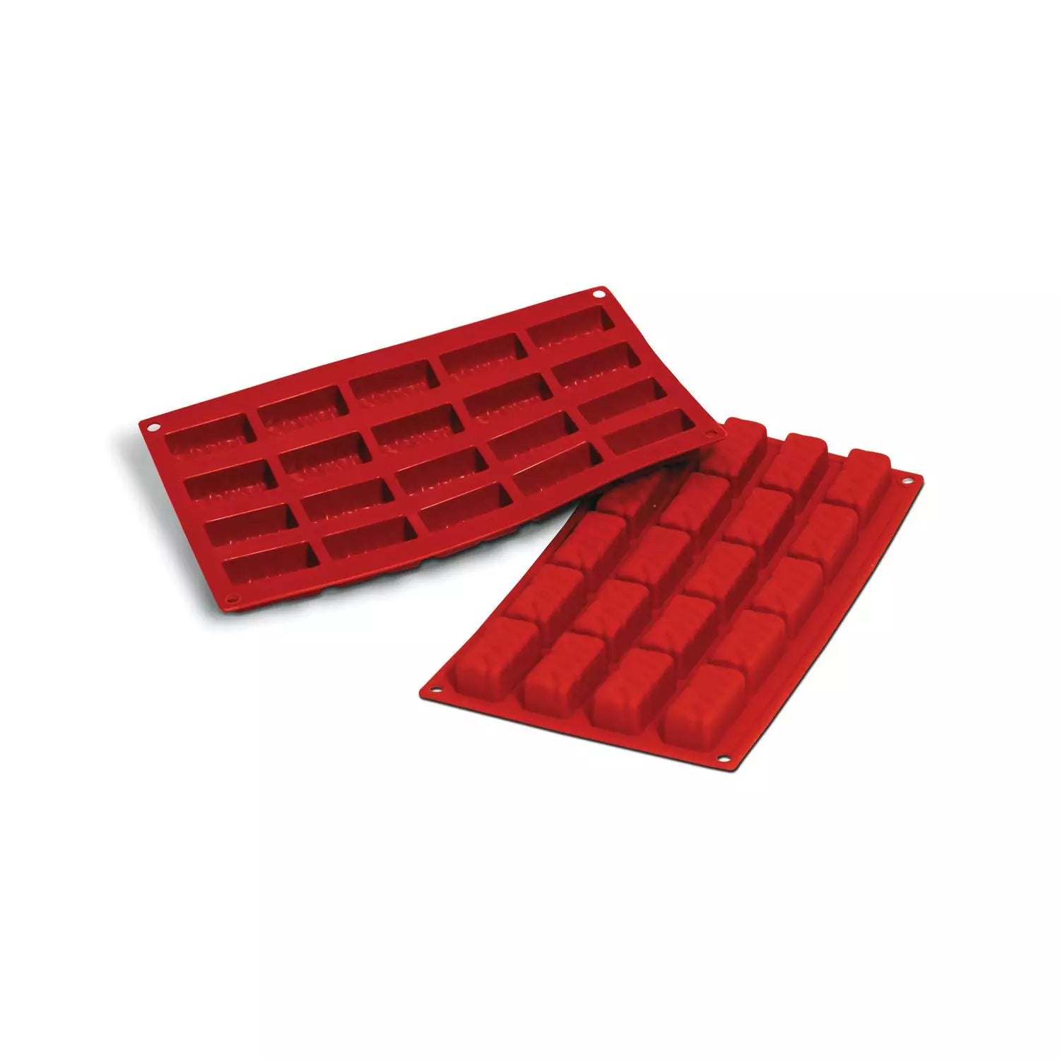 Stampo in silicone n.20 nougats 50x25 h 20 mm teglie e stampi silicone