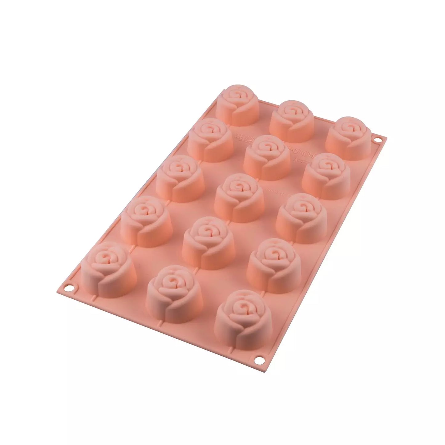 Stampo in silicone n.15 small rose ø 44 h 27 mm teglie e stampi silicone