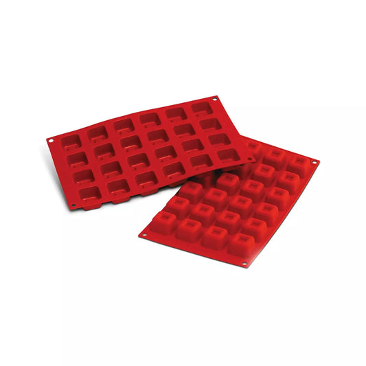 Stampo in silicone n.24 small square savarin