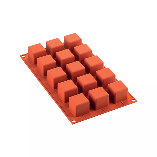 Stampo in silicone n.15 cube 35x35 h 35 mm