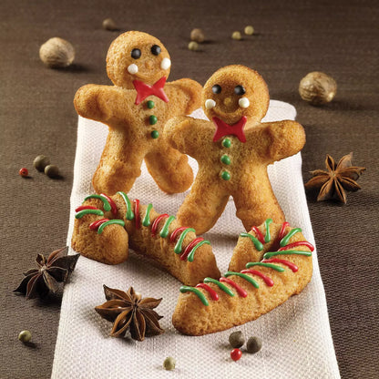 Stampo in silicone gingerbread man 95x78 h21 mm