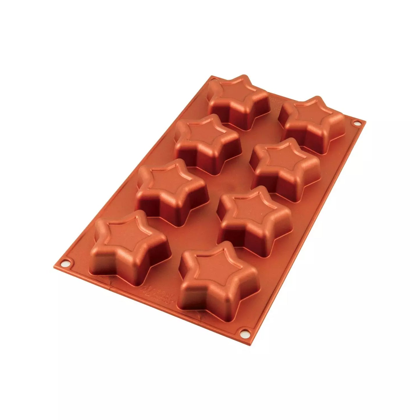 Stampo in silicone n.8 stella ø 70 h 25 mm teglie e stampi silicone