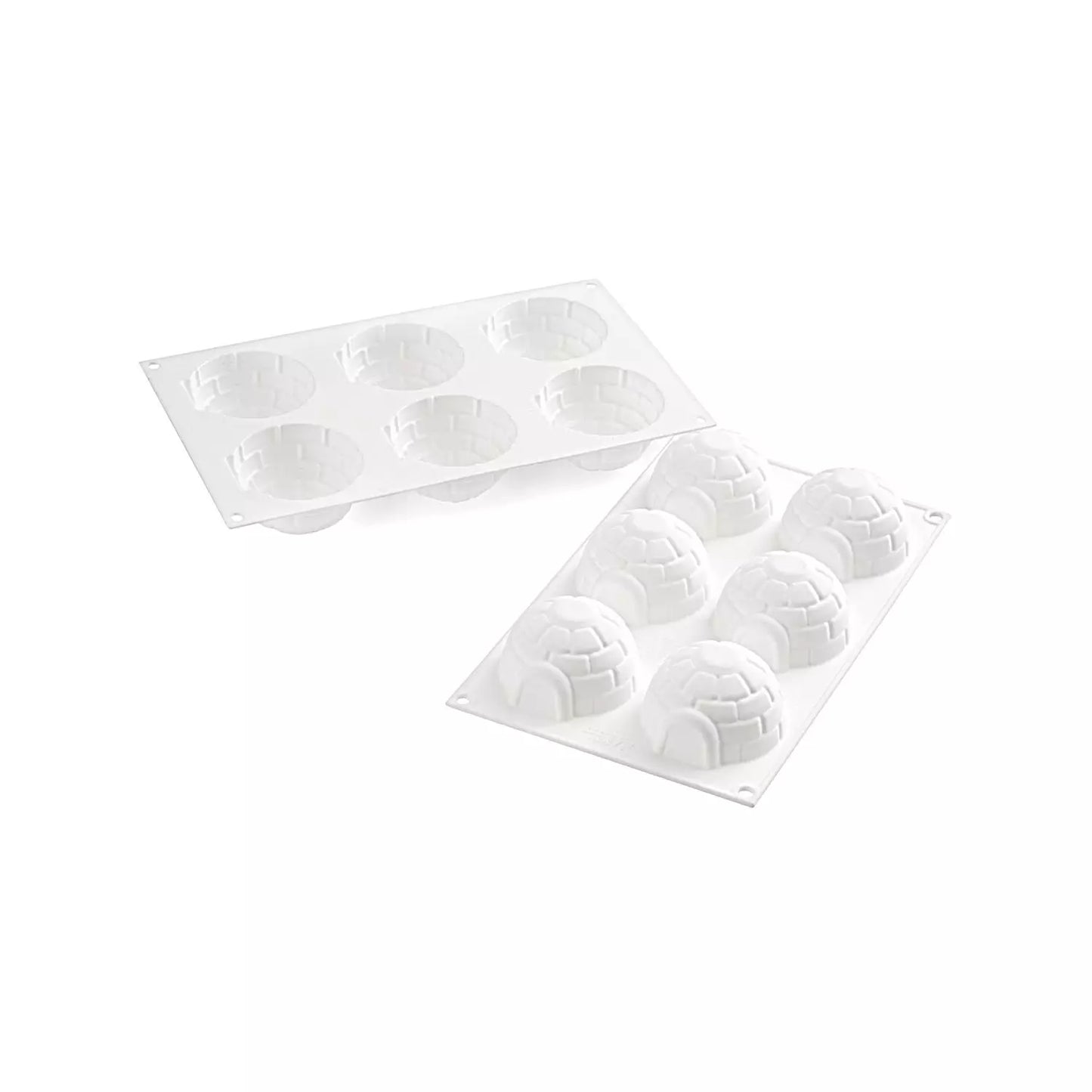 Stampo silicone n.6 igloo ø 76 h 42 mm teglie e stampi silicone
