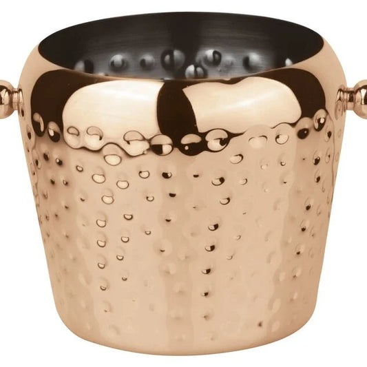Copper ice bucket ø 15x14h 2 lt