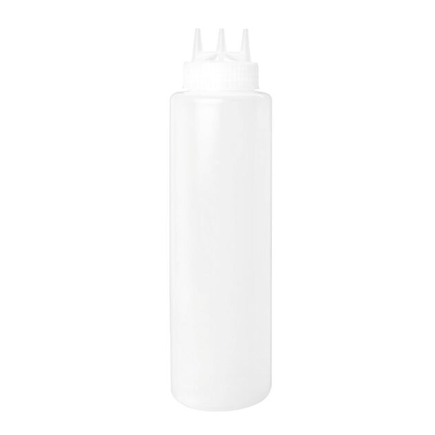 Dispenser bottle with 3 neutral spouts 47cl