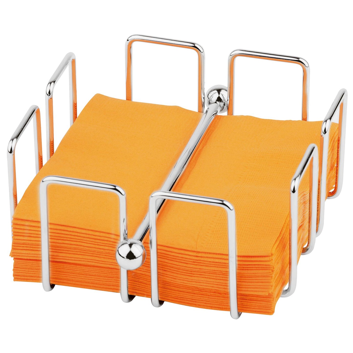 Portatovaglioli in filo 14x14 inox cromato articoli acciaio inox