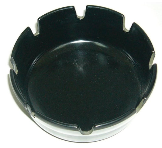 Posacenere nero melamina ø 10x5h