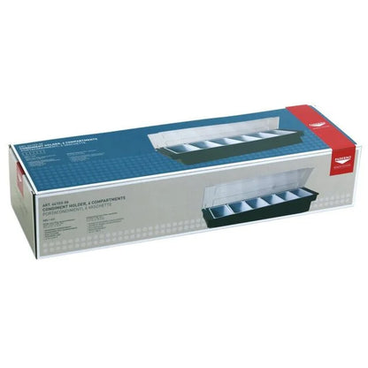 Contenitore per condimenti 6 scomparti cm 49x15x9