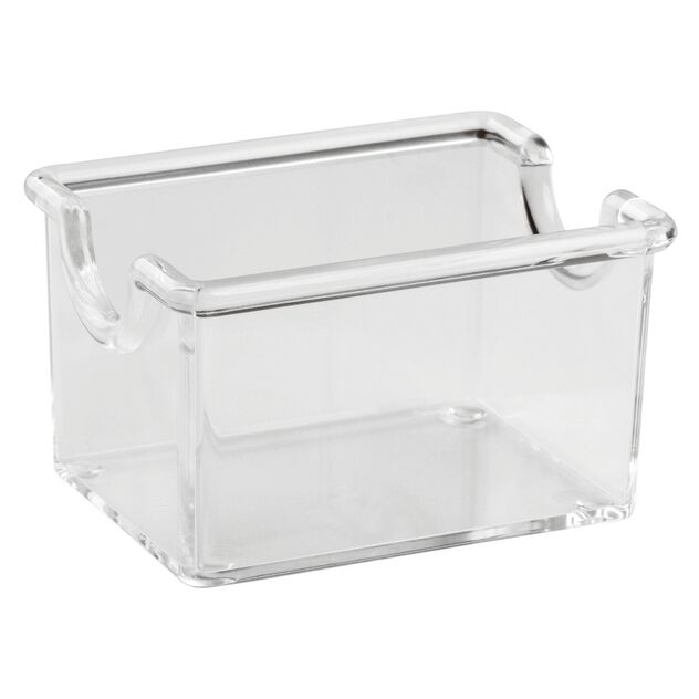 Sugar sachet holder 8.5x6.5x5 transparent