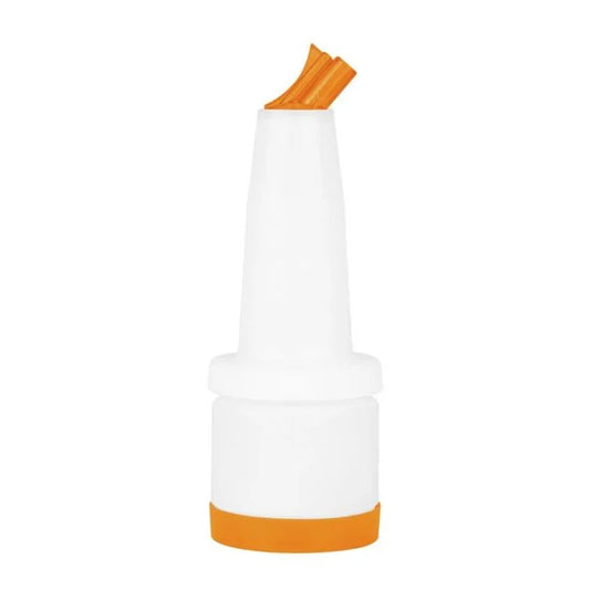 Versatore con contenitore arancio ø 9x26h 0,500 lt articoli