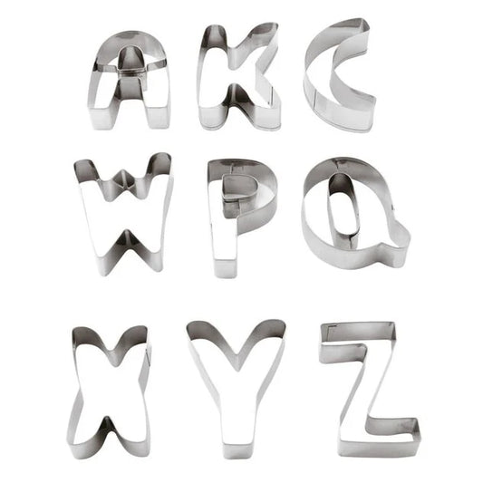 Taglia pasta lettere cm 6x2,5x2,5 articoli