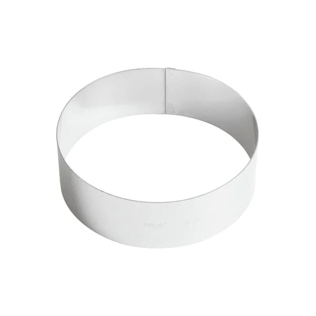 Anello per torta gelato ø 18x6h articoli