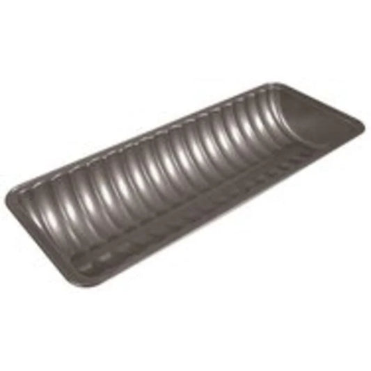Stampo con fondo festonato rettangolare cm 31x12x5 teglie e stampi