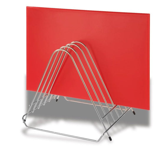 Portataglieri in filo inox cm 27x31x27 per cucina professionale e casa