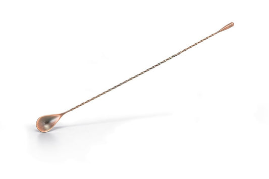 Cucchiaio da cocktail in rame anticato cm 40