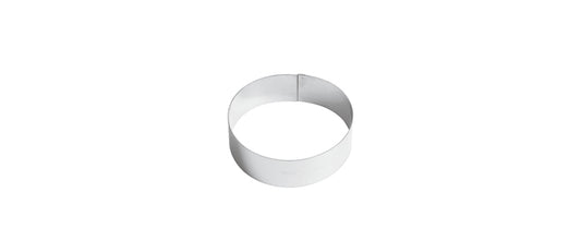 Anello inox per mousse Ø cm 14 h 4,5 - anello per pasticceria