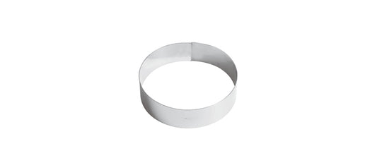 Anello inox per mousse Ø cm 16 h 4,5 - anello per pasticceria