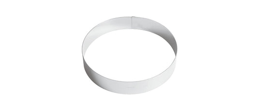 Anello inox per mousse Ø cm 24 h 4,5 - anello per pasticceria