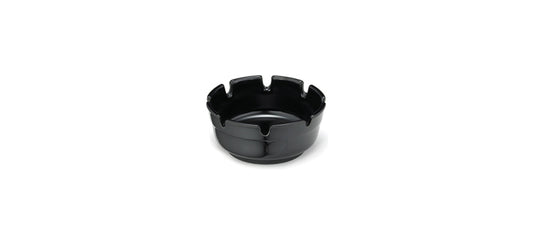 Posacenere plastica nero Ø cm 11