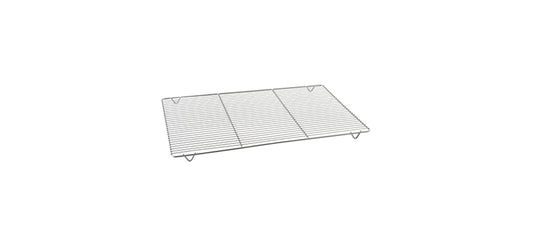 Griglia inox per pasticceria con piedi cm 59x39 - articolo per pasticceria