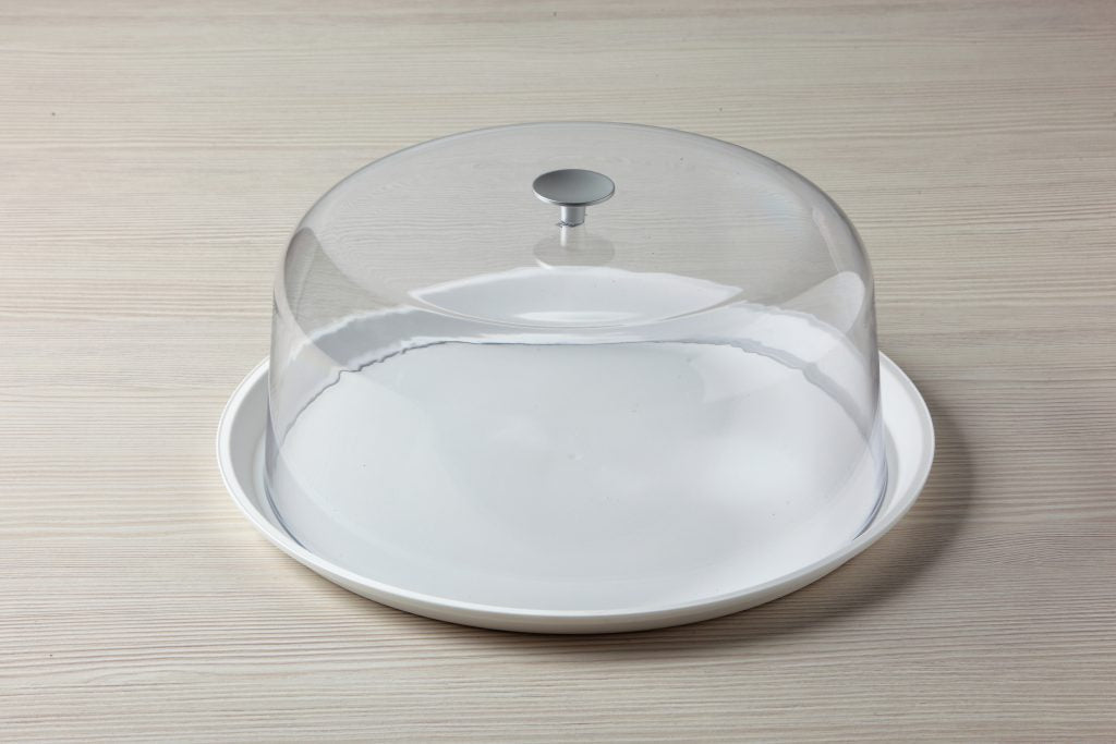 Campana con vassoio colore bianco ø 35 vassoi