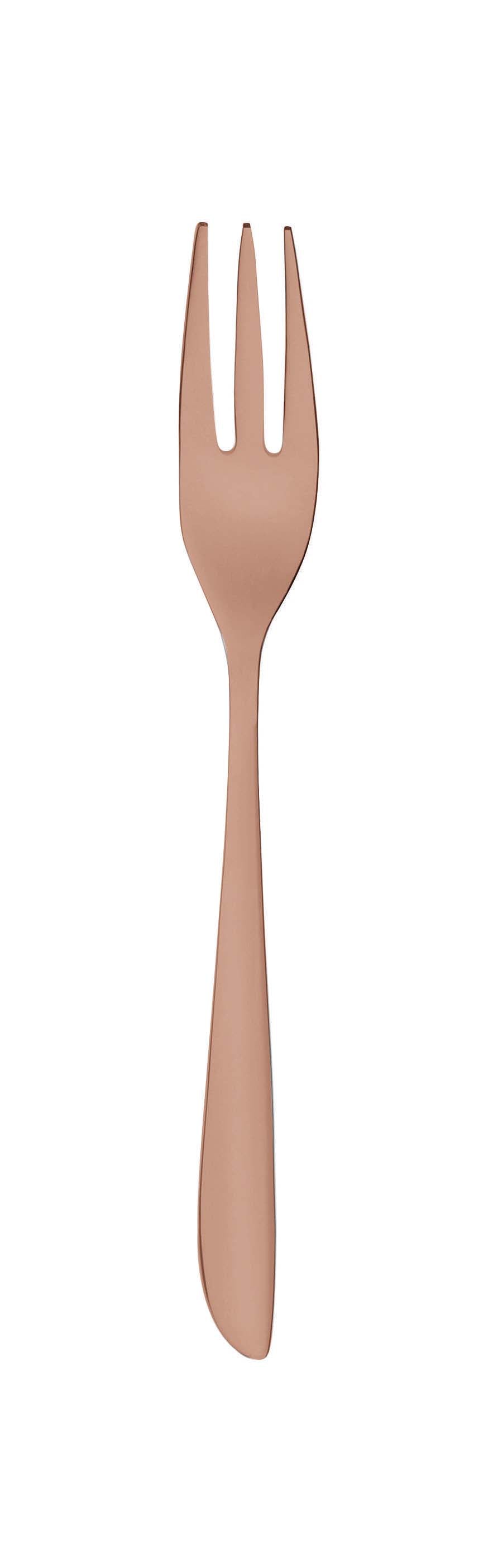 Feel pvd copper forchetta dolce
