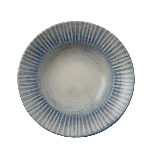 Pasta dish 27cm sunlight blue stoneware