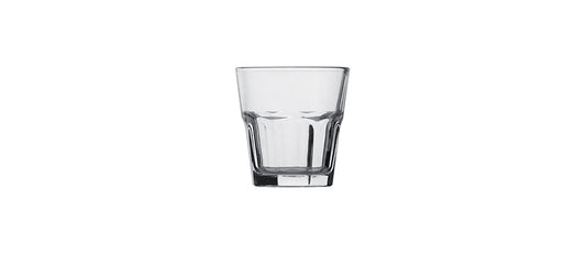 bicchiere casablanca temperato impilabile 21 cl vetro professionale per ristoranti e bar