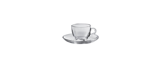 tazza caffè con piatto basic cl 9 tazza per caffetteria
