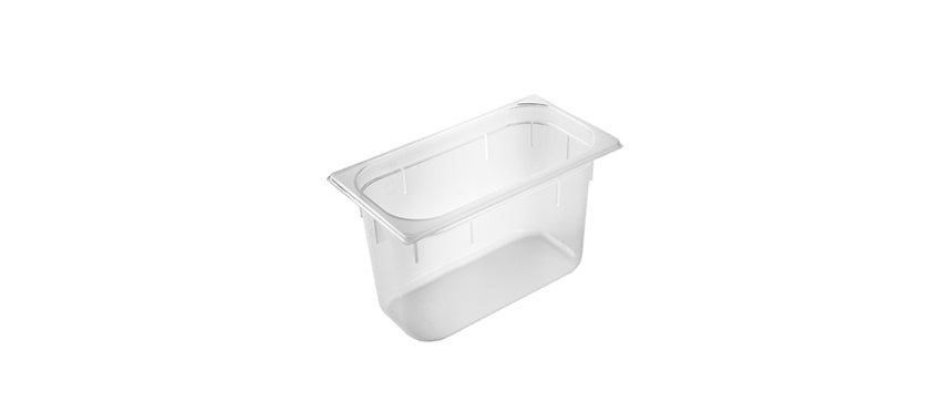 Bacinella gn 1/3 polipropilene cm 32,5x18x20h articoli