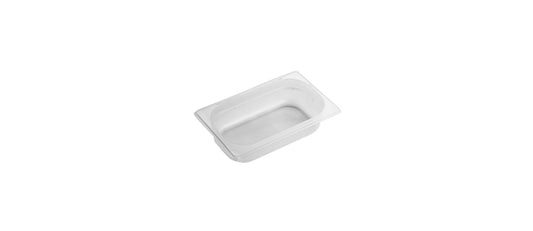 Bacinella gn 1/4 polipropilene cm 26,5x16x6,5h articoli