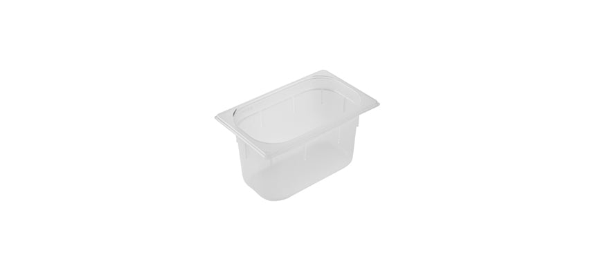 Bacinella gn 1/4 polipropilene cm 26,5x16x20h articoli